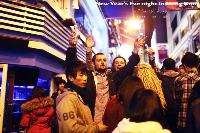 2013跨年之夜 蘭桂坊 33