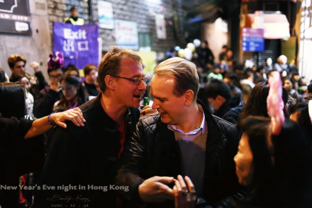 2013跨年之夜 蘭桂坊 13